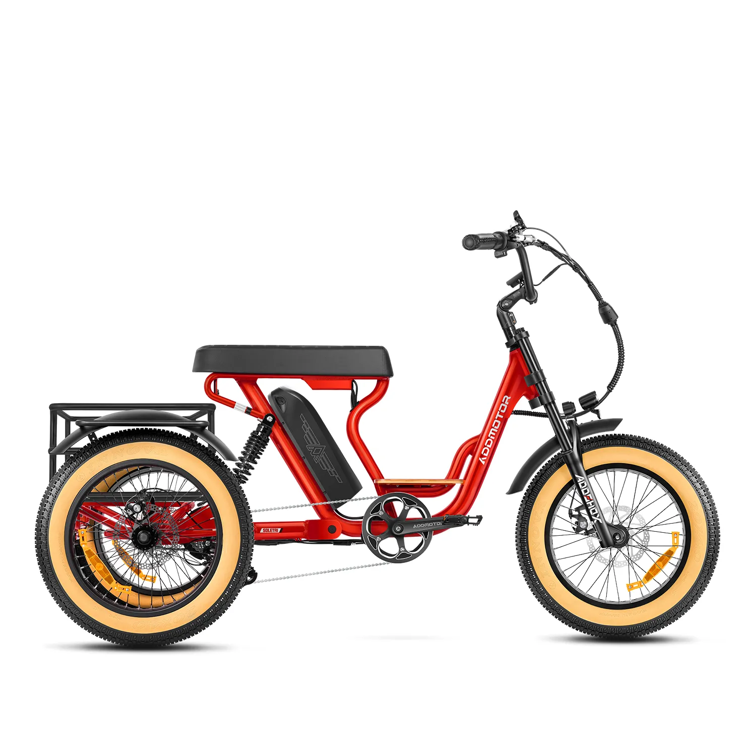 Soletri II M-366X / Herotri II M-365X Full-Suspension eTrike